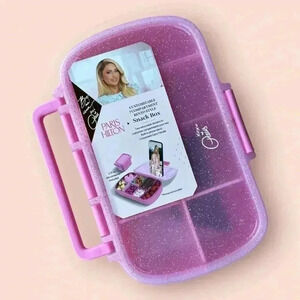 Paris Hilton Light Pink Version Bento Snack Box Lunchbox & Gift With Purchase